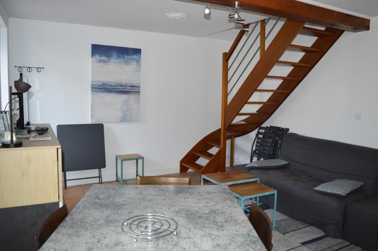 Les Volets Bleus - Duplex Proche Plage Et Centre 阿罗芒什莱班 外观 照片