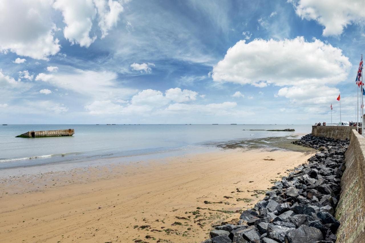 Les Volets Bleus - Duplex Proche Plage Et Centre 阿罗芒什莱班 外观 照片
